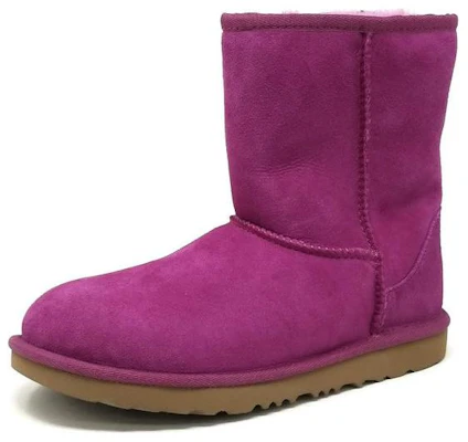 UGG經典高筒II 絨面 保暖 休閒舒適 短筒 雪地靴 大童 洋紅色 Buy UGG經典高筒II 絨面 保暖 休閒舒適 短筒 雪地靴 大童 洋紅色