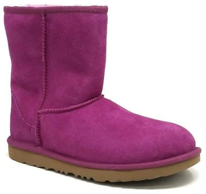 UGG經典高筒II 絨面 保暖 休閒舒適 短筒 雪地靴 大童 洋紅色 Order UGG經典高筒II 絨面 保暖 休閒舒適 短筒 雪地靴 大童 洋紅色