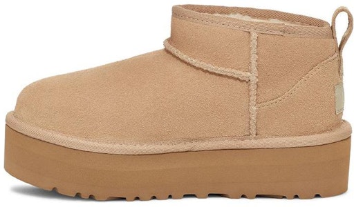 (JR) UGG 클래식 울트라 미니 플랫폼 샌드 부츠 1157791K-SAN Buy (JR) UGG 클래식 울트라 미니 플랫폼 샌드 부츠 1157791K-SAN