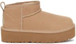 Order (JR) UGG 클래식 울트라 미니 플랫폼 샌드 부츠 1157791K-SAN