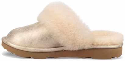 (Youth) UGG Cozy II Metallic Slipper Gold 1094531K-GOLD (Youth) UGG Cozy II Metallic Slipper Gold 1094531K-GOLD