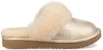 (JR) UGG Cozy II Selipar Metalik Emas 1094531K-GOLD