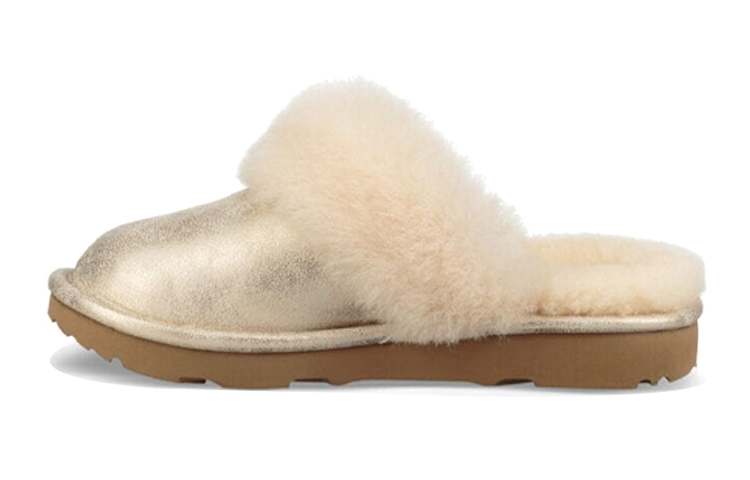 (Youth) UGG Cozy II Metallic Slipper Gold 1094531K-GOLD