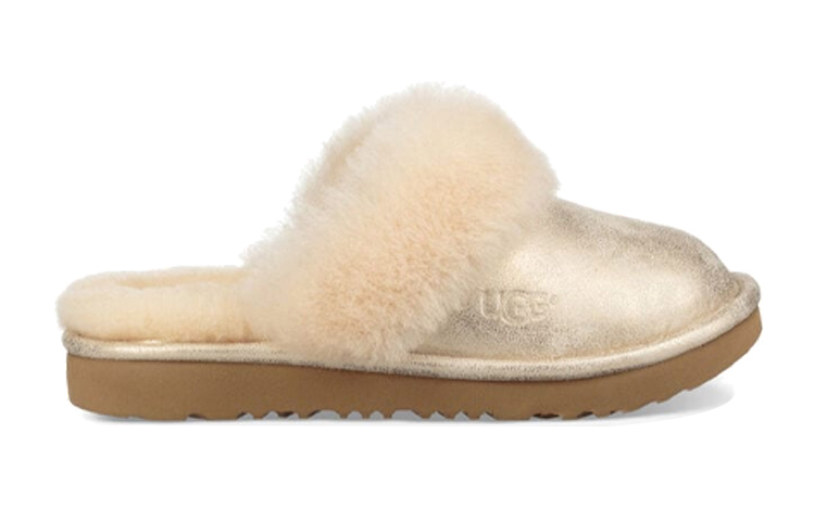 Order (Youth) UGG Cozy II Metallic Slipper Gold 1094531K-GOLD