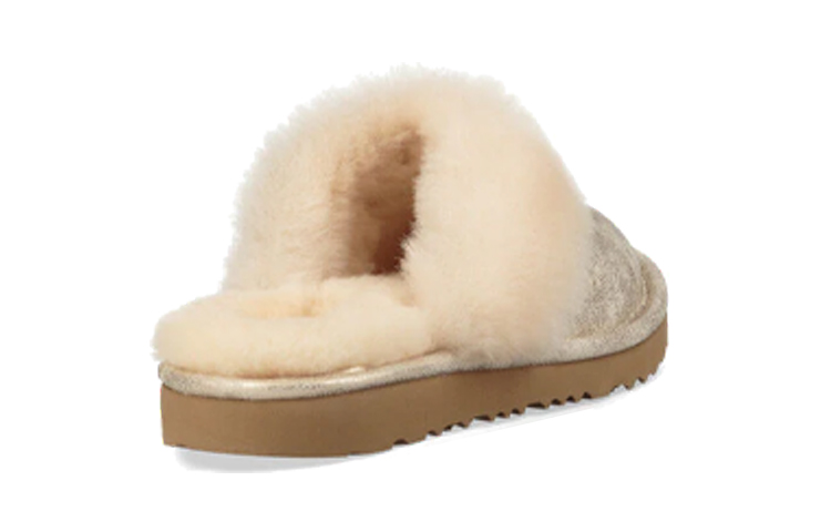 Purchase (Youth) UGG Cozy II Metallic Slipper Gold 1094531K-GOLD