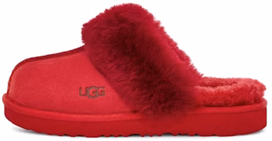 (Youth) UGG Cozy Slippers 'Red Fluff' 1019065K-RBRD (Youth) UGG Cozy Slippers 'Red Fluff' 1019065K-RBRD