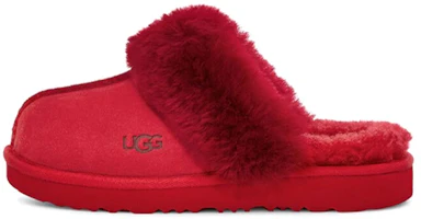 (Youth) UGG Cozy Slippers 'Red Fluff' 1019065K-RBRD (Youth) UGG Cozy Slippers 'Red Fluff' 1019065K-RBRD