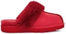 (JR) UGG Selipar Comfy 'Fluff Merah' 1019065K-RBRD