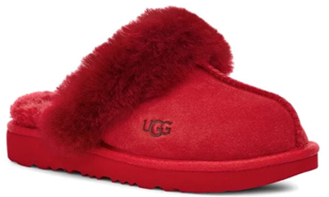 (JR) UGG Cozy拖鞋 '红色绒毛' 1019065K-RBRD Lookbook (JR) UGG Cozy拖鞋 '红色绒毛' 1019065K-RBRD