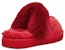 (JR) UGG Selipar Comfy 'Fluff Merah' 1019065K-RBRD
