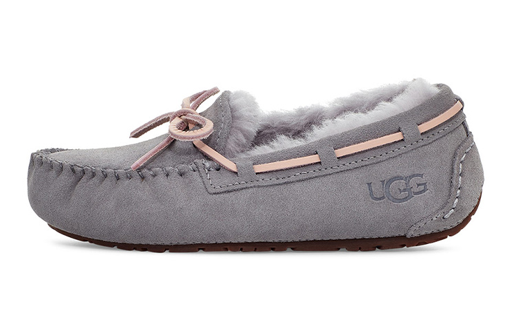 (Youth) UGG Dakota Slipper 'Grey Purple' 5296-SAMT