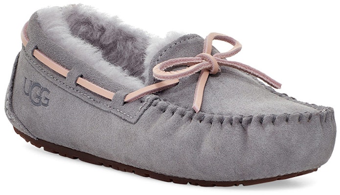 (Youth) UGG Dakota Slipper 'Grey Purple' 5296-SAMT Lookbook (Youth) UGG Dakota Slipper 'Grey Purple' 5296-SAMT