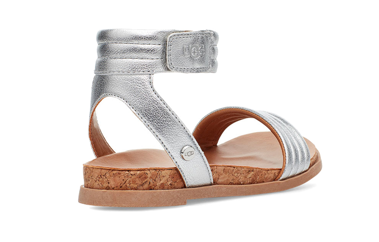 Purchase (Youth) UGG Ethena 'Silver Comfort Breathable Sandal' 1110935K-SLVR