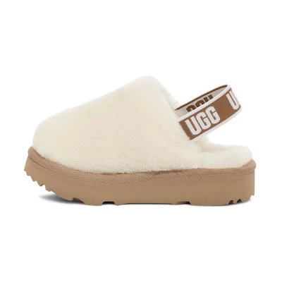 (Youth) UGG Fluff Yeah Clog 'Natural'