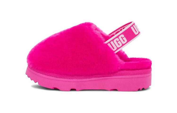 (Youth) UGG Fluff Yeah Clog 'Rock Rose' 1123633T-RCR