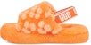 (JR) UGG Fluff Yeah Poppy Slide California Bunga Poppy 1119839K-CPPP