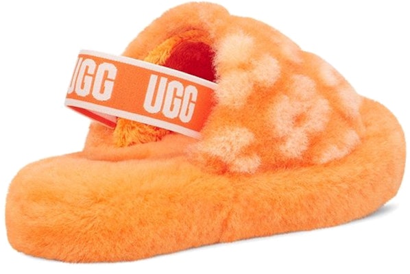 (JR) UGG Fluff Yeah Poppy Slide California Bunga Poppy 1119839K-CPPP Purchase (JR) UGG Fluff Yeah Poppy Slide California Bunga Poppy 1119839K-CPPP