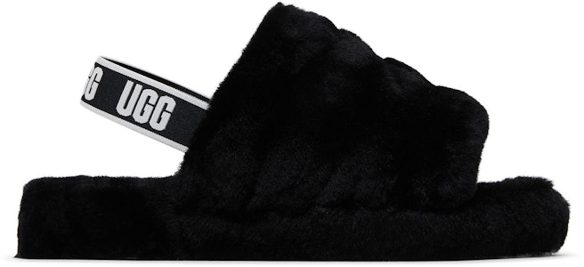 (JR) 어그 플러프 예 슬라이드 '블랙' (eogeo peulleopeu ye seullaideu 'beullaek') 1098494K-BLK Buy (JR) 어그 플러프 예 슬라이드 '블랙' (eogeo peulleopeu ye seullaideu 'beullaek') 1098494K-BLK