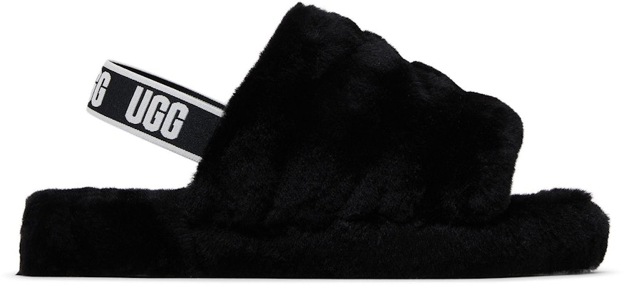(JR) UGG Fluff Yeah Slide 'Hitam' 1098494K-BLK Buy (JR) UGG Fluff Yeah Slide 'Hitam' 1098494K-BLK
