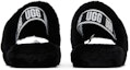 Details for (JR) UGG Fluff Yeah Slide 'Hitam' 1098494K-BLK