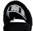 Sizing (JR) UGG Fluff Yeah Slide 'Hitam' 1098494K-BLK