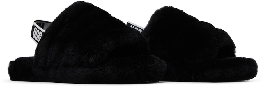 (JR) 어그 플러프 예 슬라이드 '블랙' (eogeo peulleopeu ye seullaideu 'beullaek') 1098494K-BLK Cheap (JR) 어그 플러프 예 슬라이드 '블랙' (eogeo peulleopeu ye seullaideu 'beullaek') 1098494K-BLK