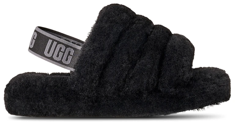 (PS) UGG Fluff Yeah 鬆糕涼拖鞋 黑色深影 1098494K-BDSD Buy (PS) UGG Fluff Yeah 鬆糕涼拖鞋 黑色深影 1098494K-BDSD