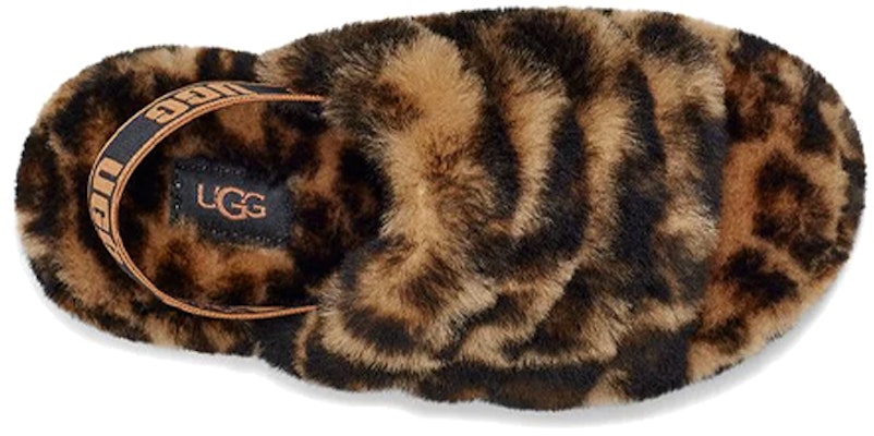 (JR) UGG Fluff Yeah 豹纹拖鞋 '焦糖印花' 1123640K-BTC Shop (JR) UGG Fluff Yeah 豹纹拖鞋 '焦糖印花' 1123640K-BTC