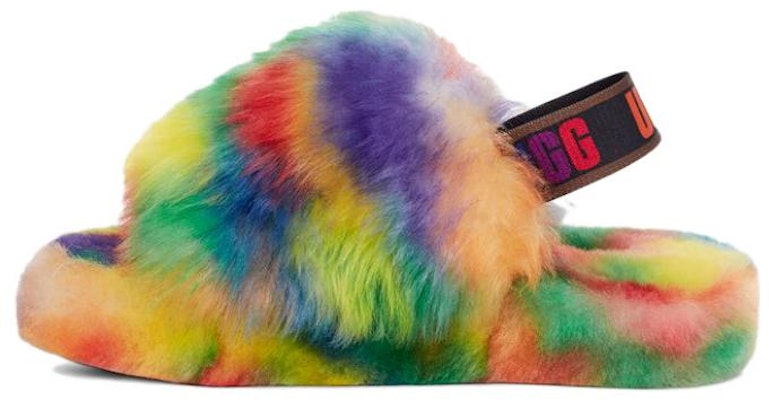 (JR) UGG Fluff Yeah Slide 'Warna-Warni' 1131850K-RBW Buy (JR) UGG Fluff Yeah Slide 'Warna-Warni' 1131850K-RBW