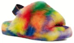 Order (Youth) UGG Fluff Yeah Slide 'Colorful' 1131850K-RBW