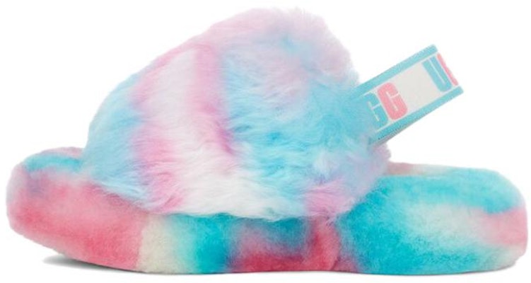 (JR) UGG Fluff Yeah Sandal 'Cetakan Warna-warni' 1131850K-PID Buy (JR) UGG Fluff Yeah Sandal 'Cetakan Warna-warni' 1131850K-PID