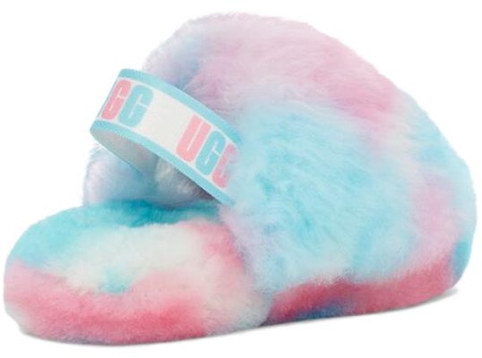 (JR) UGG フラッフ イヤー スライド カラフルプリント 1131850K-PID Order (JR) UGG フラッフ イヤー スライド カラフルプリント 1131850K-PID