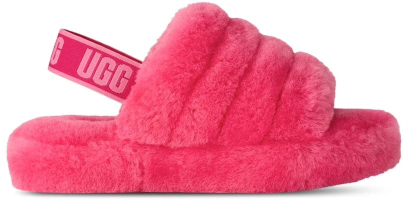 (PS) UGG Fluff Yeah 深珊瑚粉藕粉毛絨拖鞋 1098494K-DRLS Buy (PS) UGG Fluff Yeah 深珊瑚粉藕粉毛絨拖鞋 1098494K-DRLS