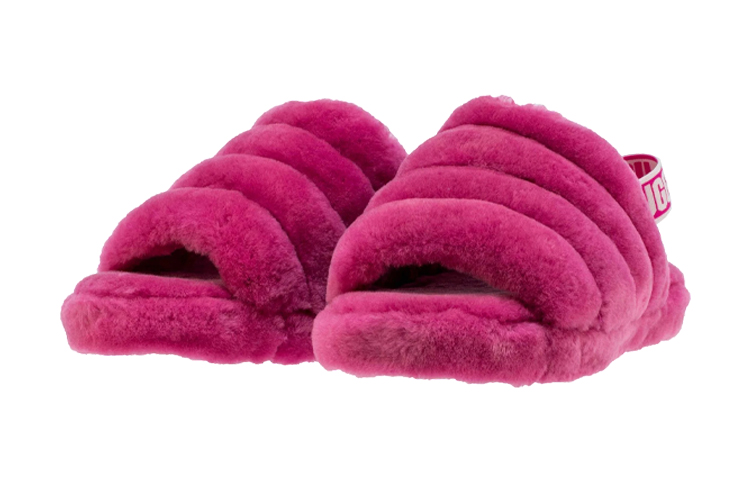 Lookbook (Youth) UGG Fluff Yeah Slide 'Fuchsia' 1098494K-FUS