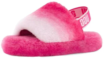 (Youth) UGG Fluff Yeah Slide 'Gradient Pink Combo' 1120772K-PCMB (Youth) UGG Fluff Yeah Slide 'Gradient Pink Combo' 1120772K-PCMB