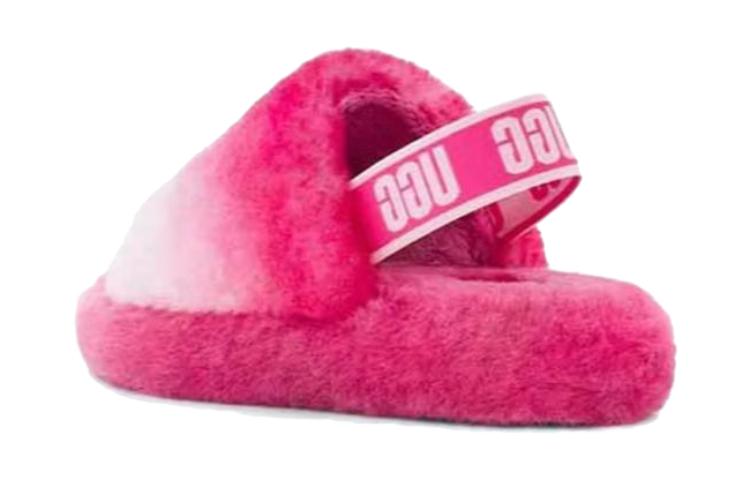 Lookbook (JR) UGG Fluff Yeah Slide Gradasi Kombinasi Pink 1120772K-PCMB