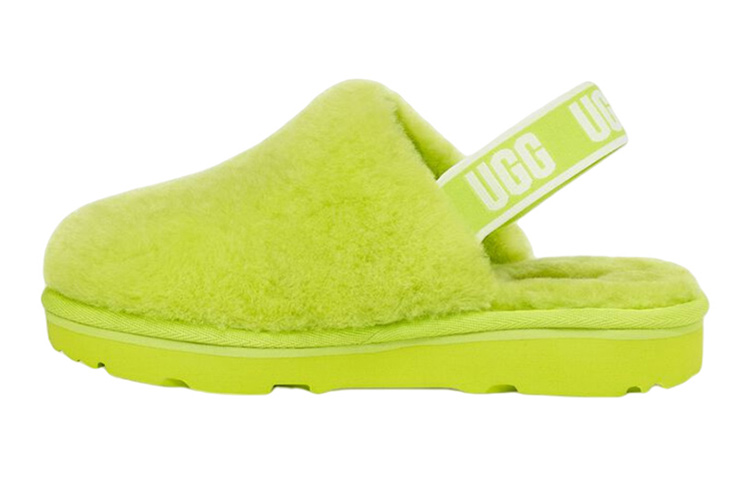 (Youth) UGG Fluff Yeah Slide 'Green' 1123633K-KLM