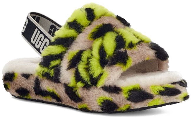 (JR) UGG Fluff Yeah Slide 'Hijau' 1124939K-KLM Lookbook (JR) UGG Fluff Yeah Slide 'Hijau' 1124939K-KLM
