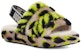 (JR) UGG Fluff Yeah Slide 'Hijau' 1124939K-KLM