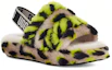 Lookbook (Youth) UGG Fluff Yeah Slide 'Green' 1124939K-KLM