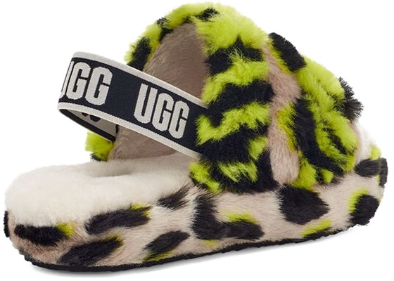 (JR) UGG Fluff Yeah Slide 'Hijau' 1124939K-KLM Shop (JR) UGG Fluff Yeah Slide 'Hijau' 1124939K-KLM