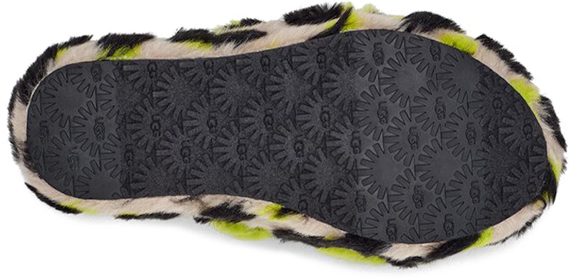 (JR) UGG Fluff Yeah Slide 'Hijau' 1124939K-KLM Details for (JR) UGG Fluff Yeah Slide 'Hijau' 1124939K-KLM