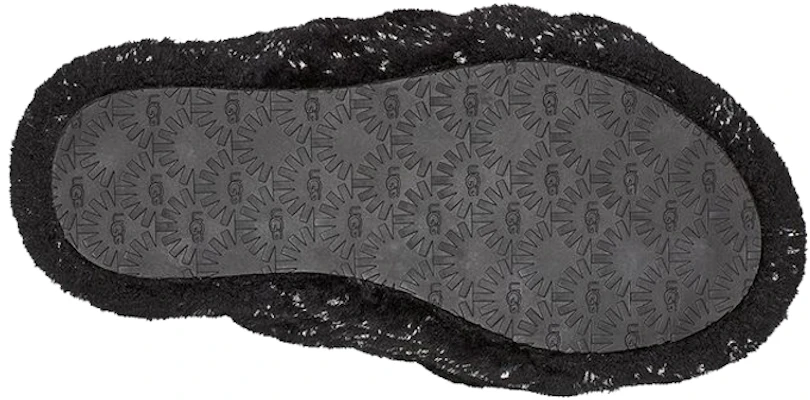 (Youth) UGG Fluff Yeah Slide 'Metallic Black Sparkle' 1125380K-BLK Purchase (Youth) UGG Fluff Yeah Slide 'Metallic Black Sparkle' 1125380K-BLK