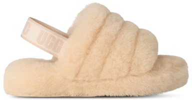 (Youth) UGG Fluff Yeah Slide 'Natural Sea Salt' 1098494K-NTRL (Youth) UGG Fluff Yeah Slide 'Natural Sea Salt' 1098494K-NTRL