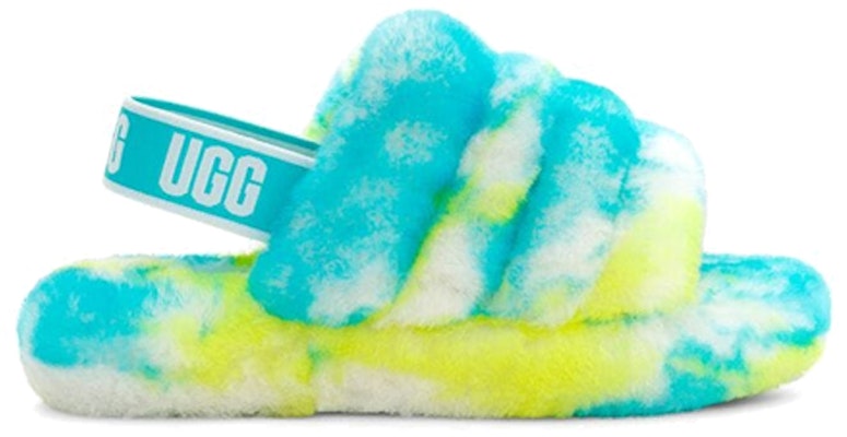 UGG 키즈 플러프 예 슬라이드 (오아시스 블루) 1123636K-OBSL Order UGG 키즈 플러프 예 슬라이드 (오아시스 블루) 1123636K-OBSL