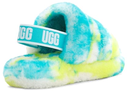 (Anak-Anak) UGG Fluff Yeah Slide 'Oasis Blue' 1123636K-OBSL Purchase (Anak-Anak) UGG Fluff Yeah Slide 'Oasis Blue' 1123636K-OBSL