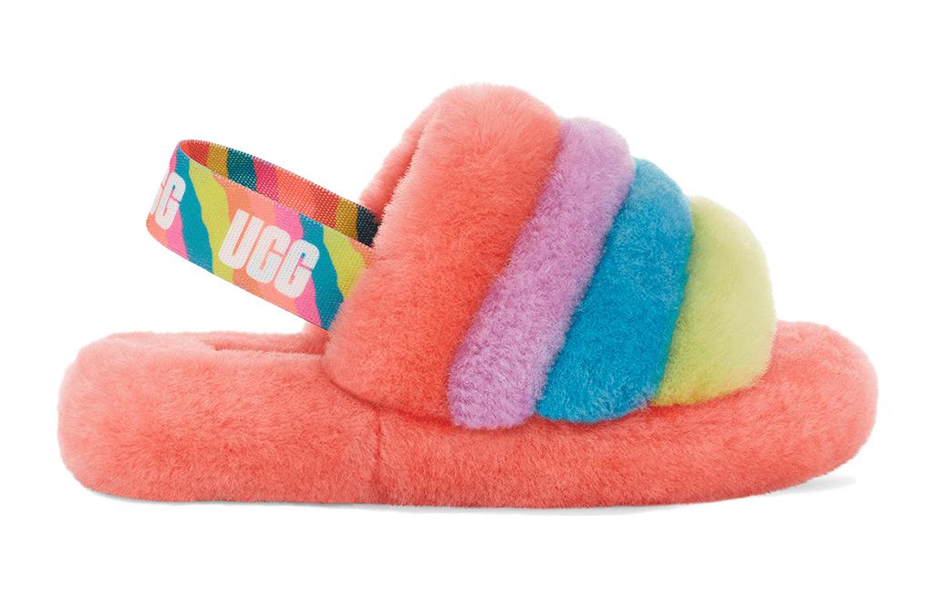 Order (JR) UGG Fluff Yeah 拖鞋 '蜜桃多色' 1124925K-PBMT