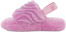 Buy (Youth) UGG Fluff Yeah Slide 'Pink Wave' 1124929K-WDF