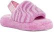 Lookbook (JR) UGG Fluff Yeah Slide 'Pink Wave' untuk wanita 1124929K-WDF