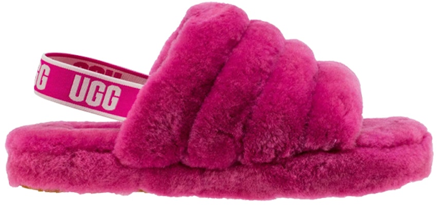(JR) UGG Fluff Yeah Slide 'Fuchsia' - Sandal Bulu Wanita Magenta 1098494K-FUS Order (JR) UGG Fluff Yeah Slide 'Fuchsia' - Sandal Bulu Wanita Magenta 1098494K-FUS